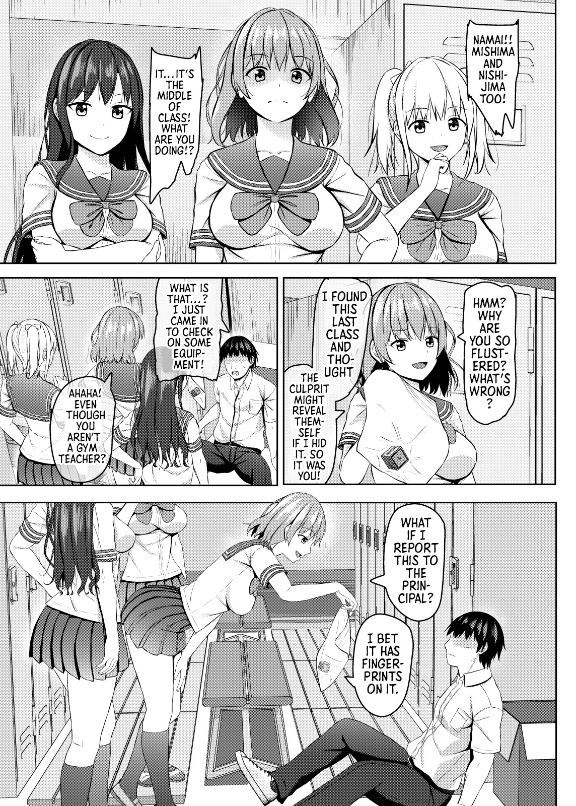 Hentai Manga Comic-Hypnotizing a Cheeky Student from an All Girls School!-Read-9
